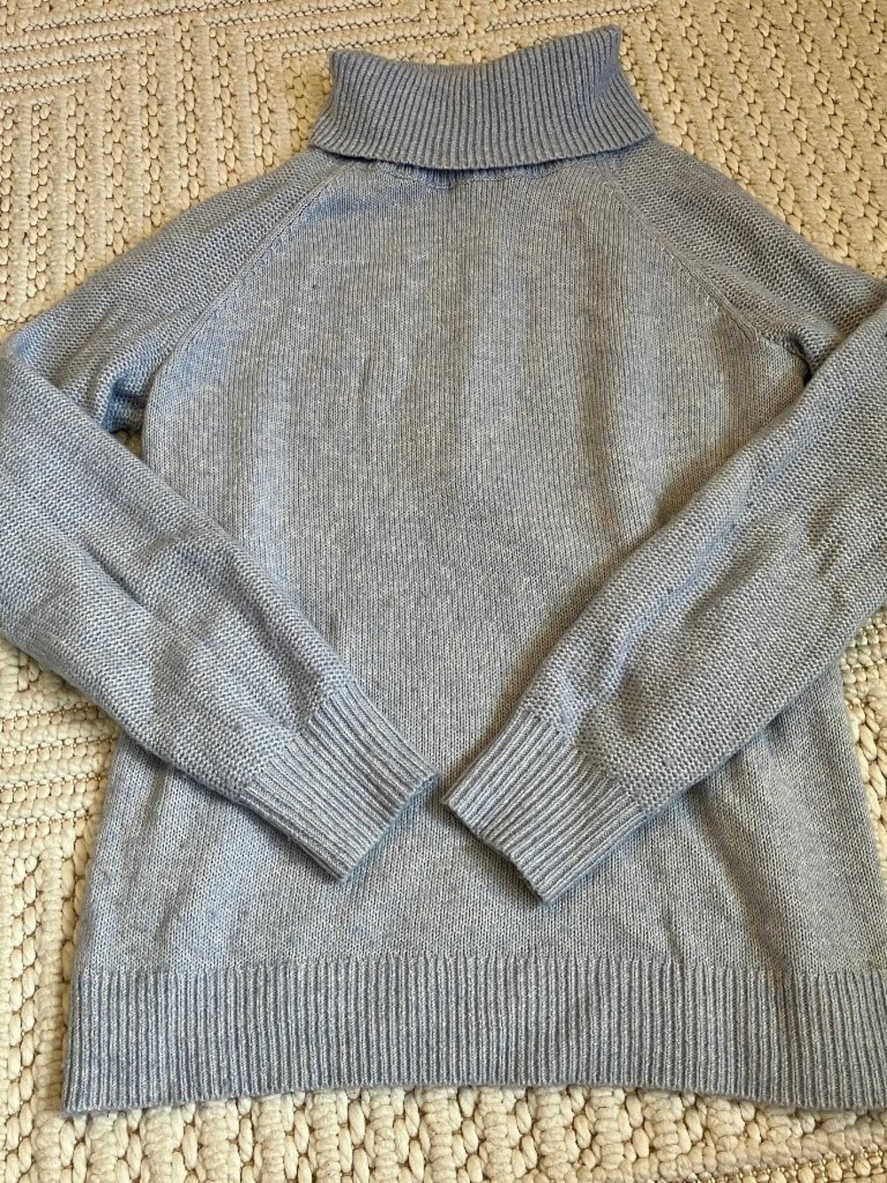 Loft Blue Turtle Neck Pullover Sweater